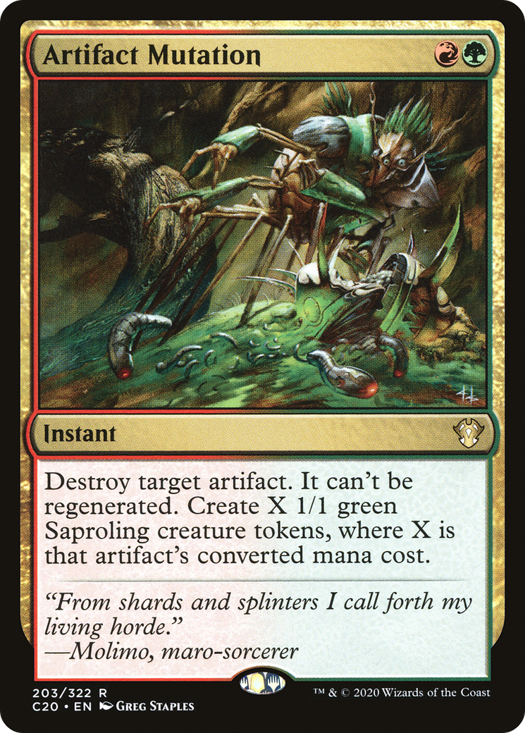 Artifact Mutation (203) - Commander 2020