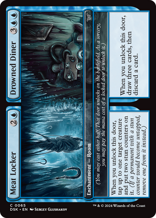 Meat Locker // Drowned Diner [Duskmourn: House of Horror] Foil