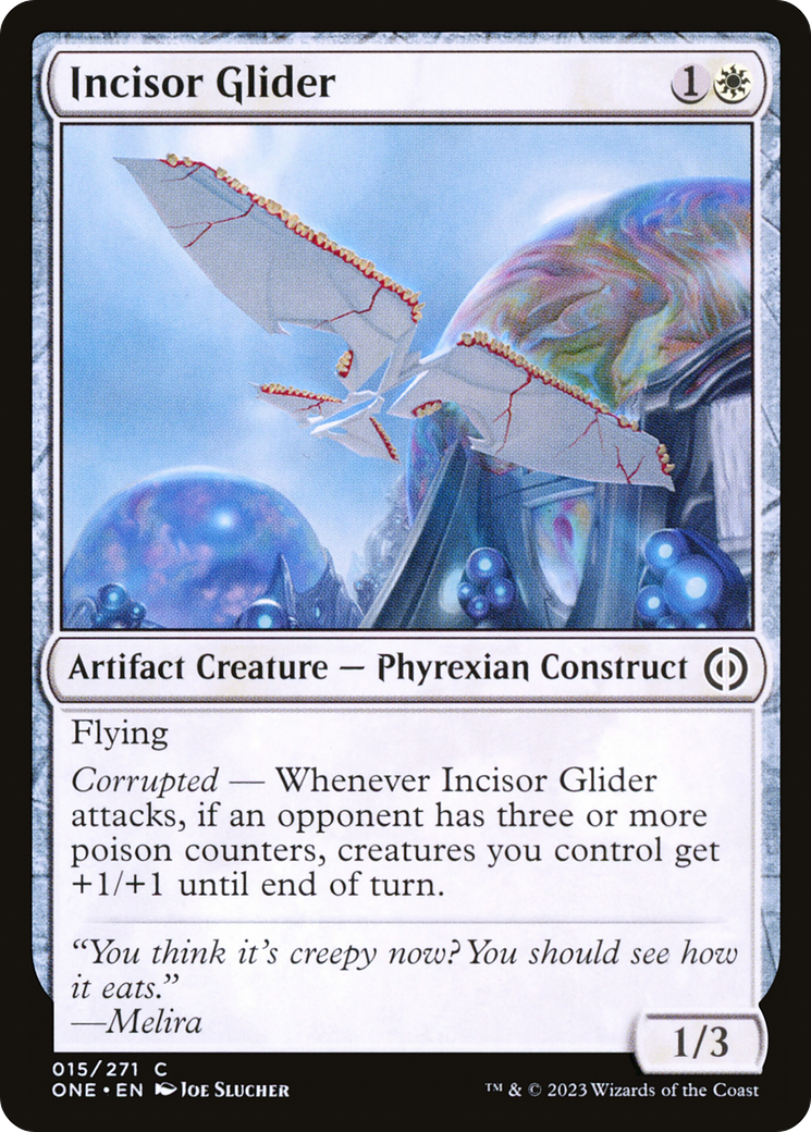 Incisor Glider (015) - Phyrexia: All Will Be One