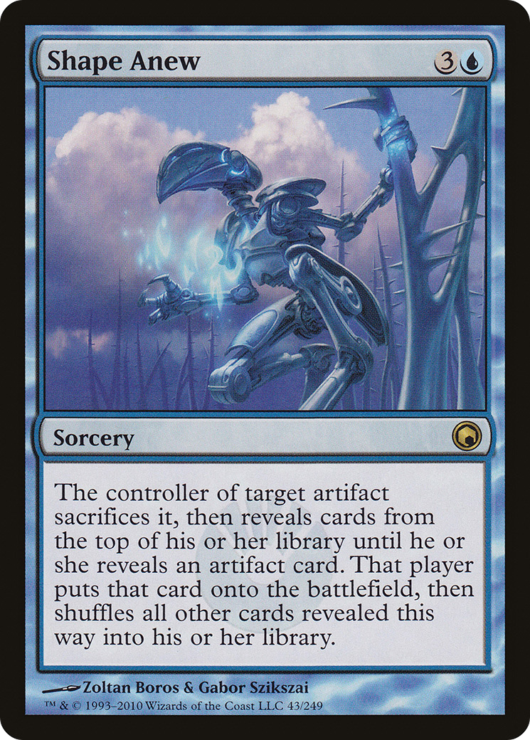Shape Anew (043) Foil - Scars of Mirrodin
