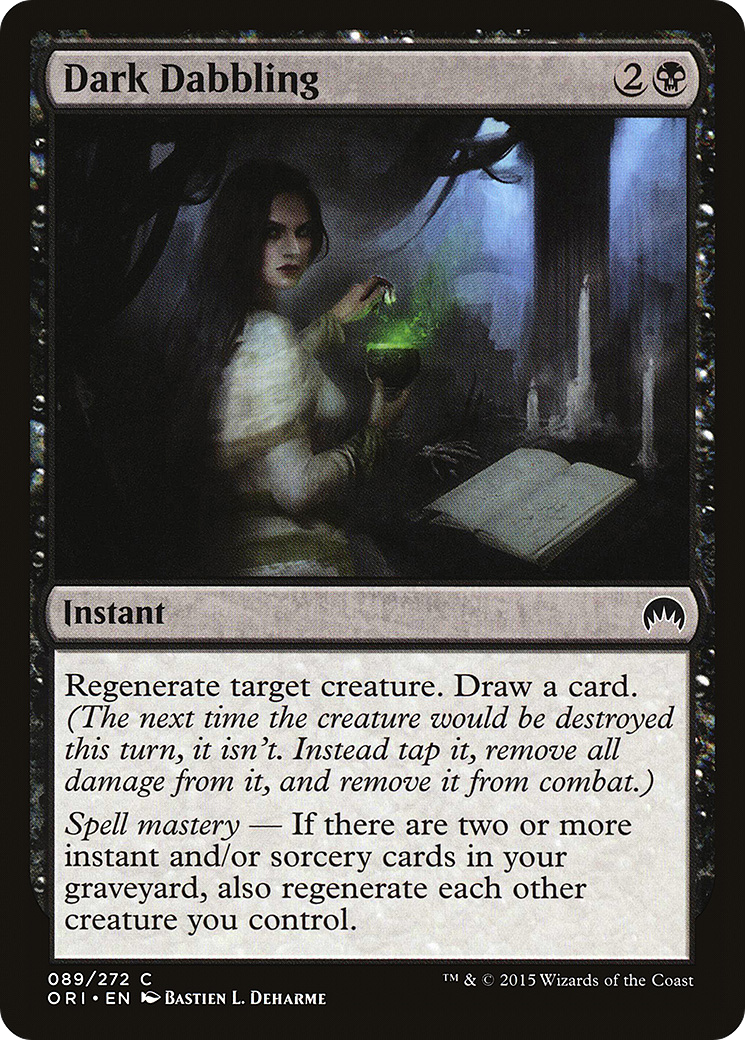 Dark Dabbling (089) Foil - Magic Origins