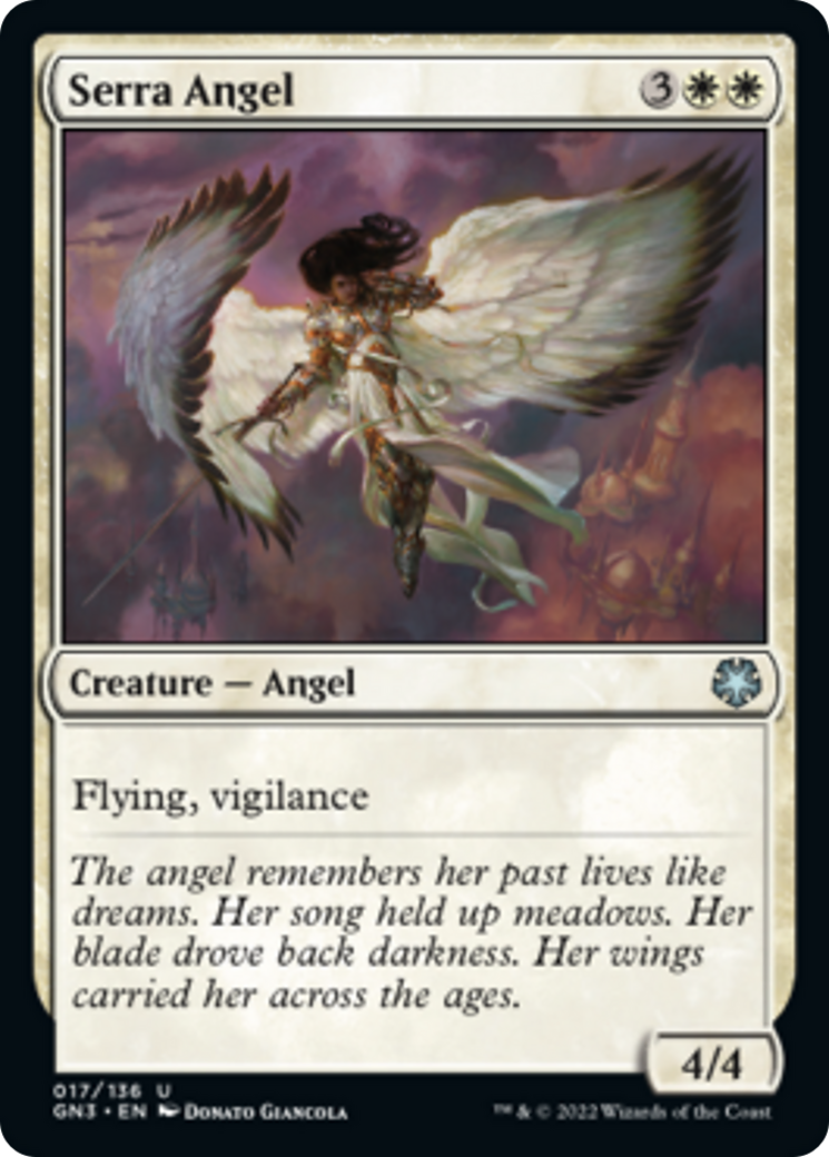 Serra Angel [Game Night: Free-for-All] | Silver Goblin