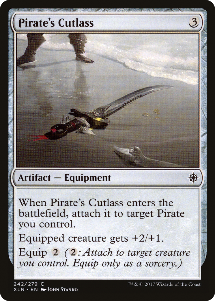 Pirate's Cutlass (242) Foil - Ixalan