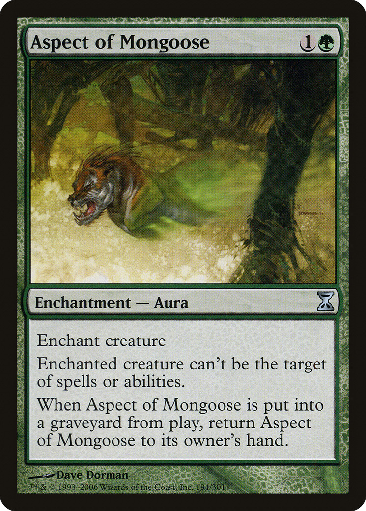 Aspect of Mongoose (191) - Time Spiral
