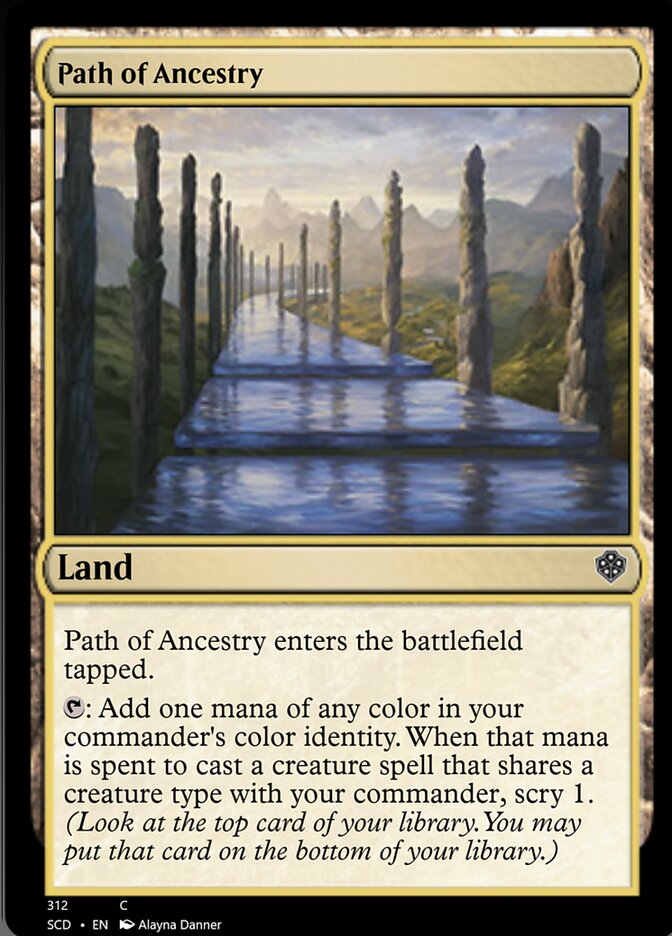 Path of Ancestry [Starter Commander Decks] | Silver Goblin