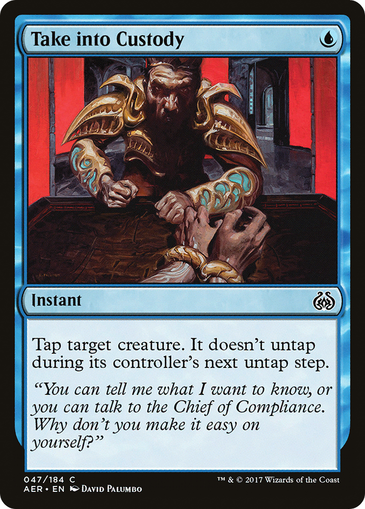 Take into Custody (047) Foil - Aether Revolt