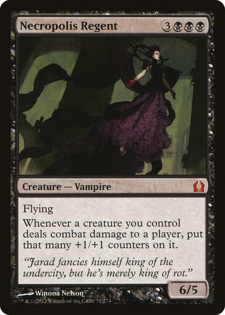 Necropolis Regent (071) Foil - Return to Ravnica