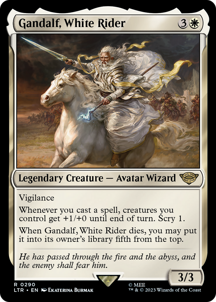 Gandalf, White Rider (290) - The Lord of the Rings: Tales of Middle-earth