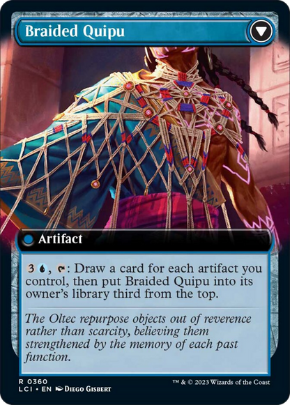 Braided Net (Extended Art) (360) Foil - The Lost Caverns of Ixalan