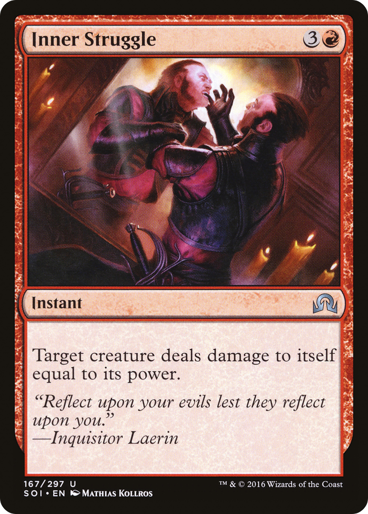 Inner Struggle (167) Foil - Shadows over Innistrad