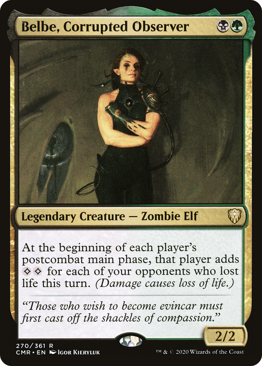 Belbe, Corrupted Observer (270) - Commander Legends
