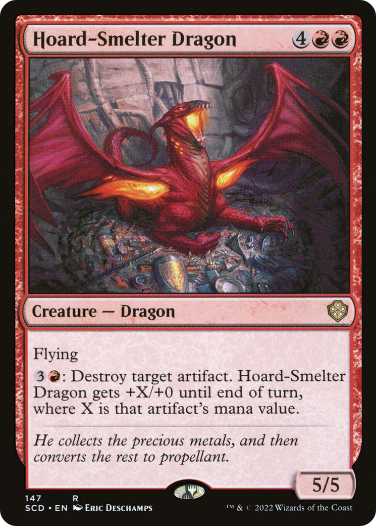 Hoard-Smelter Dragon (147) - Starter Commander Decks