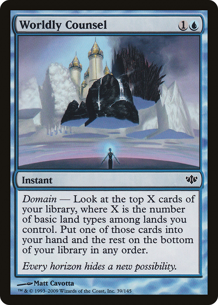 Worldly Counsel [Conflux] Foil
