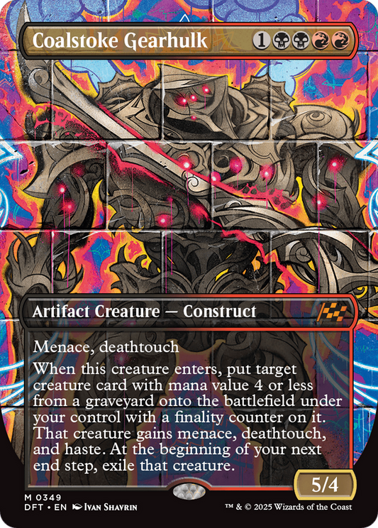 Coalstoke Gearhulk (Borderless) (349) - Aetherdrift
