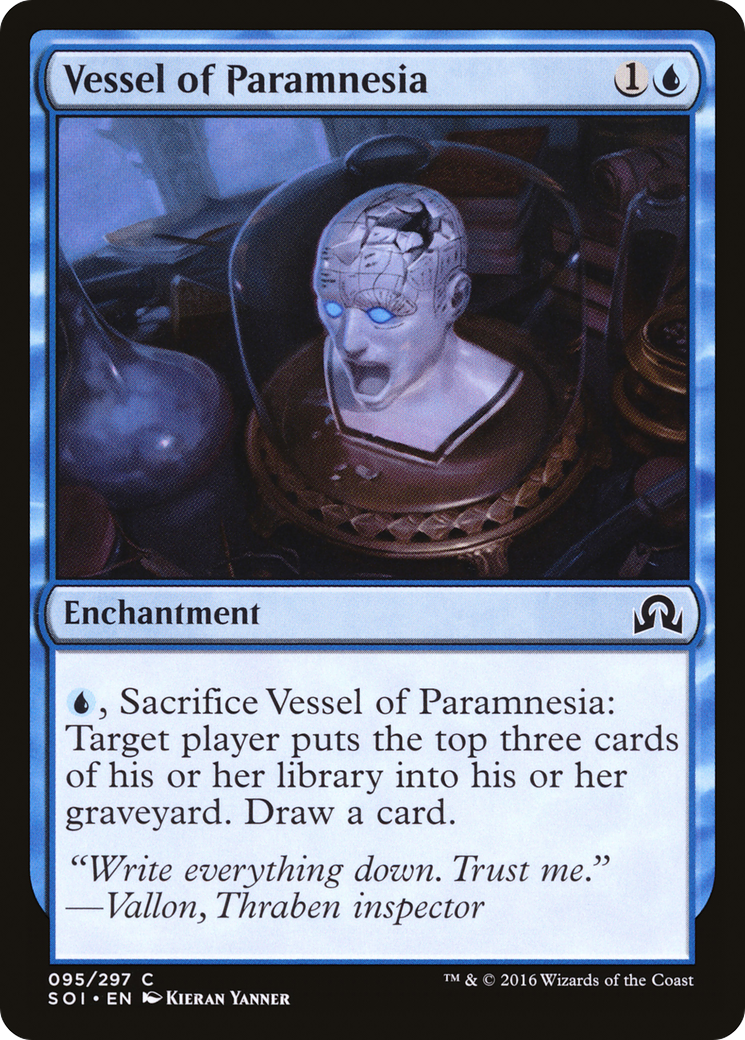 Vessel of Paramnesia (095) Foil - Shadows over Innistrad