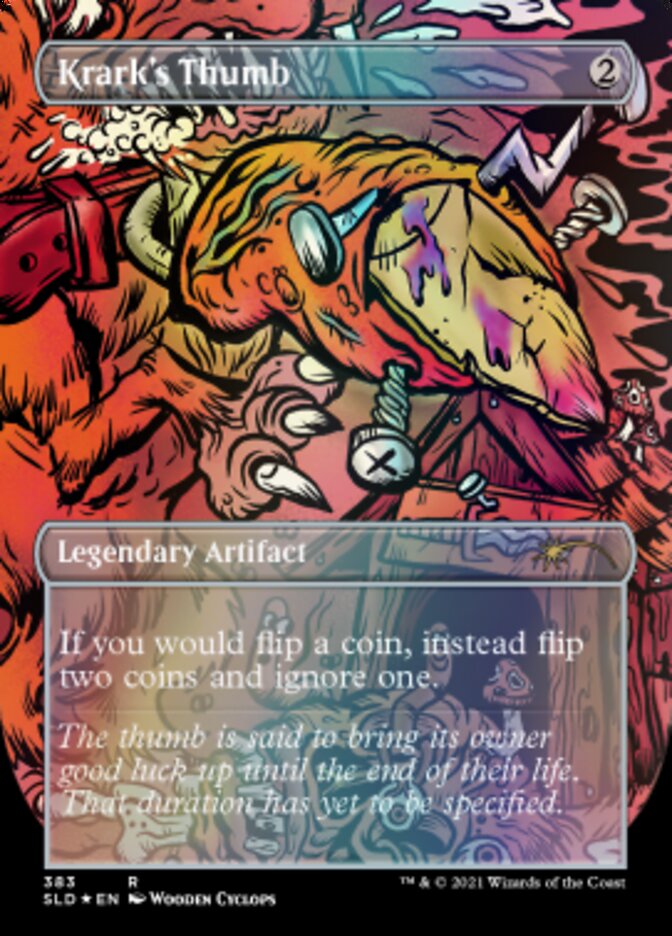Krark's Thumb // Krark's Thumb (383) Foil - Secret Lair Drop