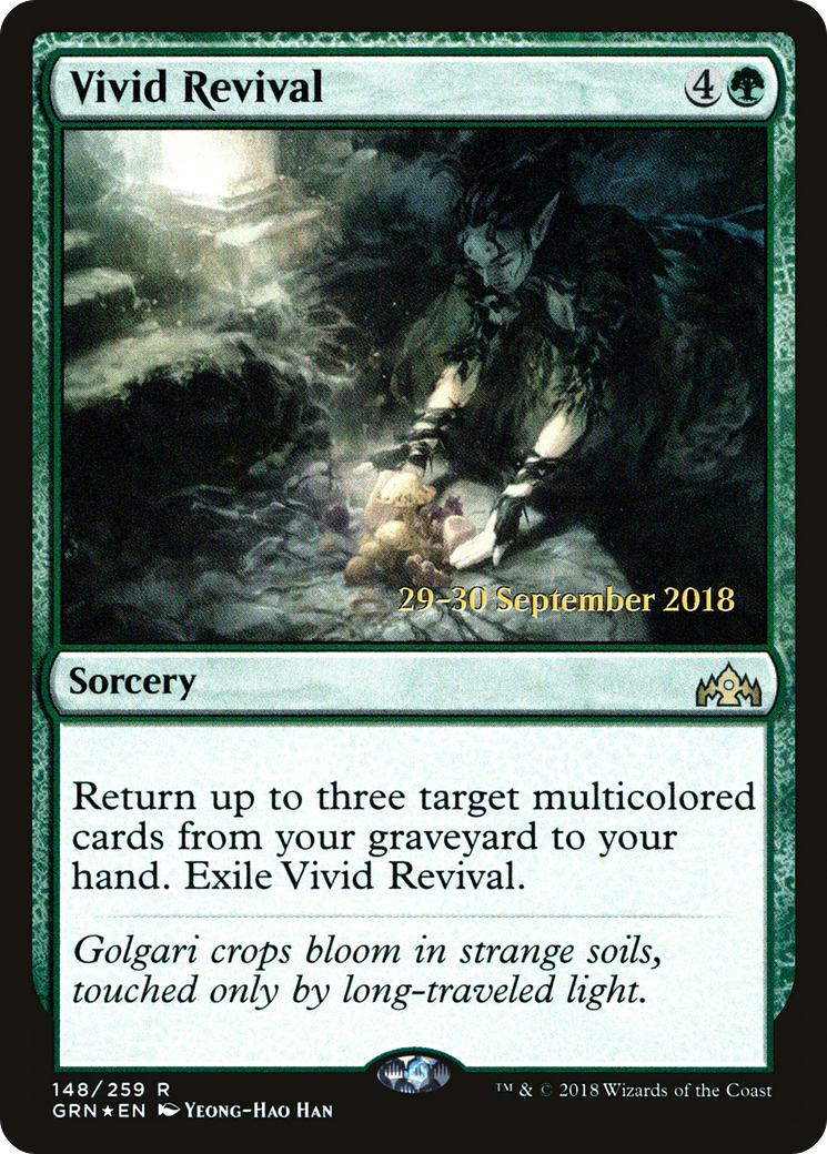 Vivid Revival (148s) Foil - Guilds of Ravnica Promos