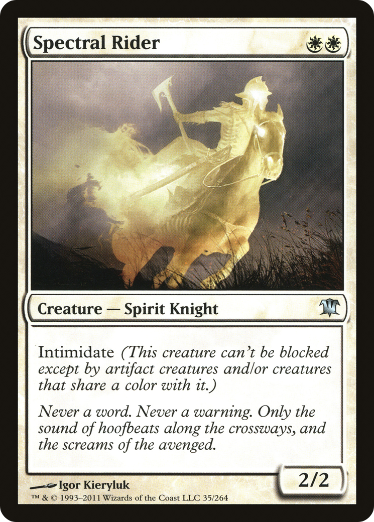 Spectral Rider (035) Foil - Innistrad