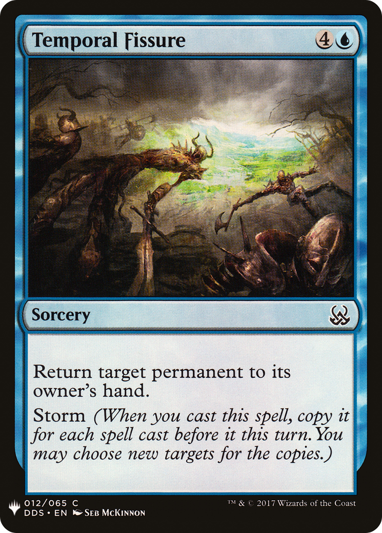 Temporal Fissure (DDS-12) - The List