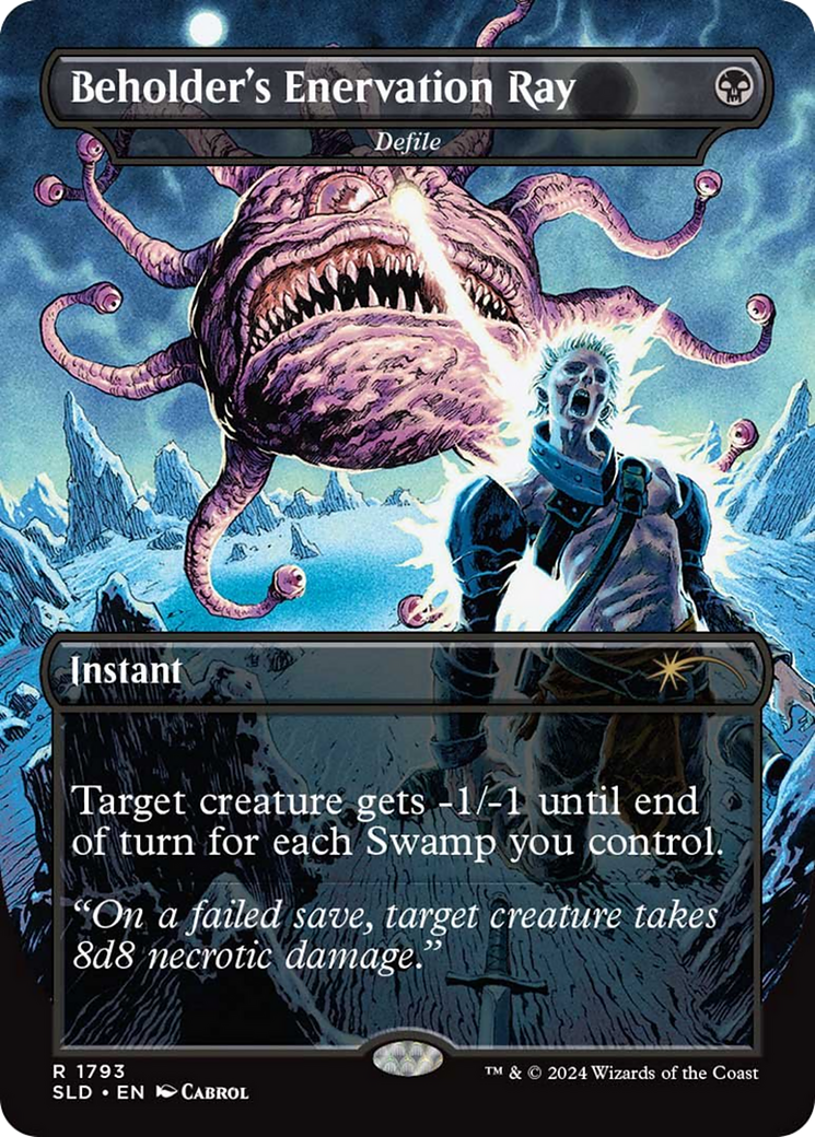Defile (Beholder's Enervation Ray (1793) - Secret Lair Drop