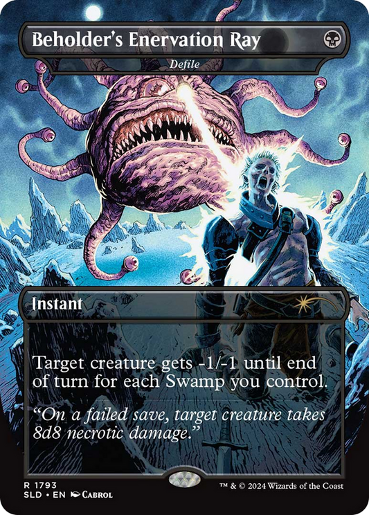 Defile (Beholder's Enervation Ray (1793) - Secret Lair Drop