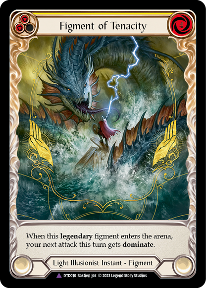 Figment of Tenacity // Metis, Archangel of Tenacity (Marvel) (DTD010) Cold Foil - Dusk till Dawn