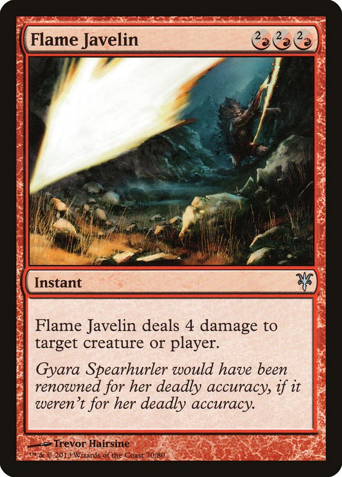 Flame Javelin (070) - Duel Decks: Sorin vs. Tibalt