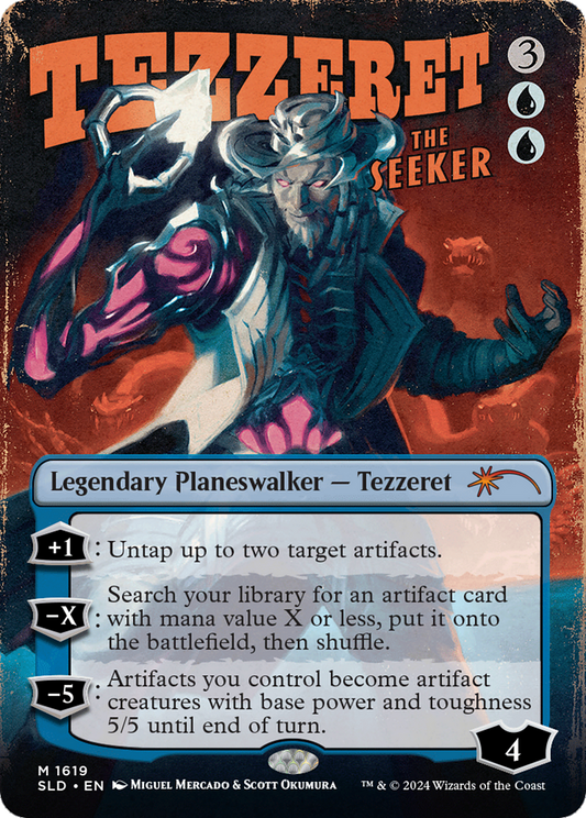 Tezzeret the Seeker(Borderless) (1619)