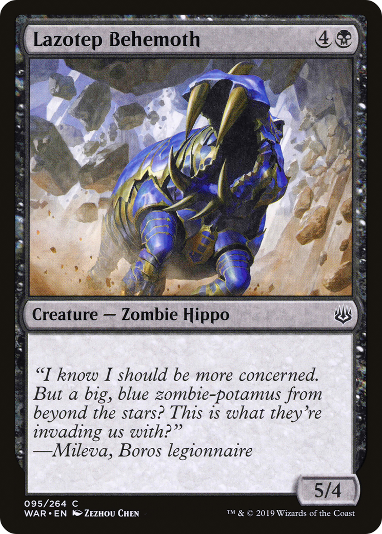 Lazotep Behemoth (095) - War of the Spark