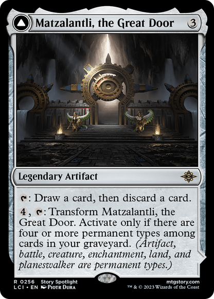 Matzalantli, the Great Door (256) Foil - The Lost Caverns of Ixalan