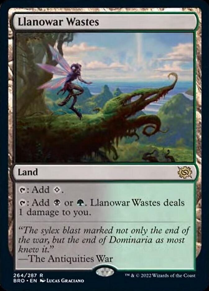 Llanowar Wastes [The Brothers' War] | Silver Goblin