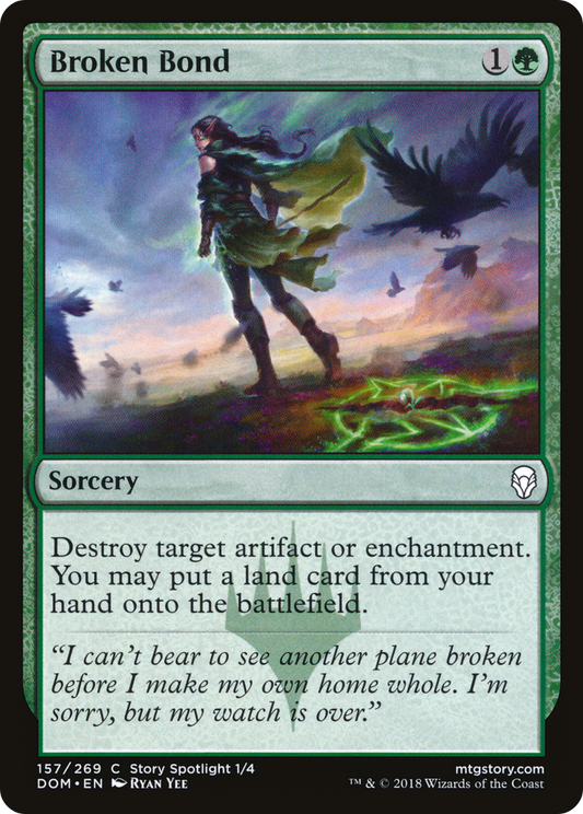 Broken Bond [Dominaria] Foil
