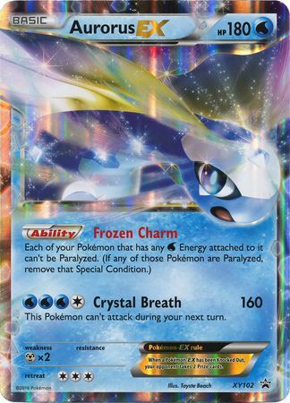 Aurorus EX (XY102) (Jumbo Card) [XY: Black Star Promos] | Silver Goblin