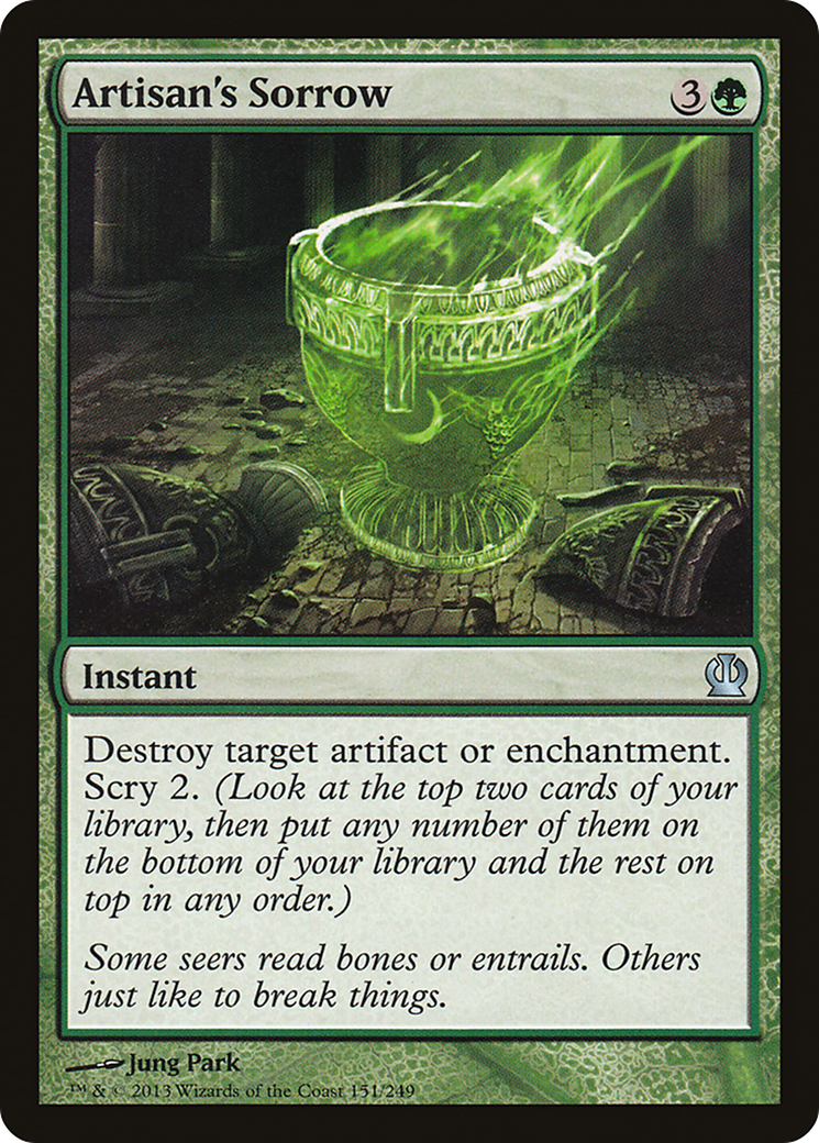 Artisan's Sorrow (151) Foil - Theros