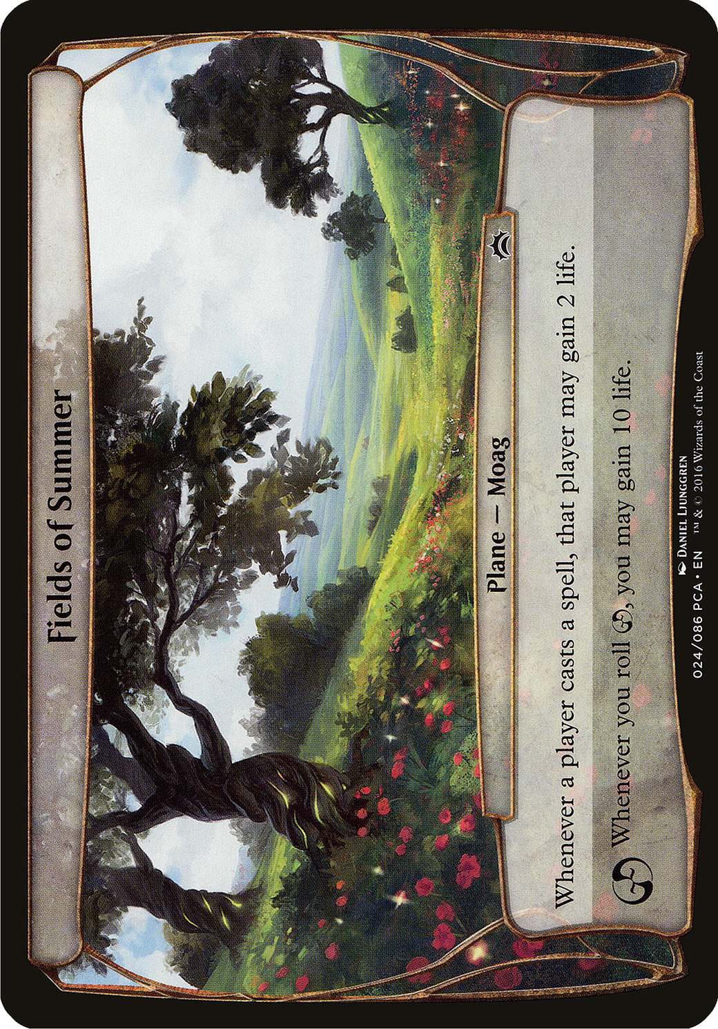 Fields of Summer (Planechase Anthology) - Planechase Anthology Planes