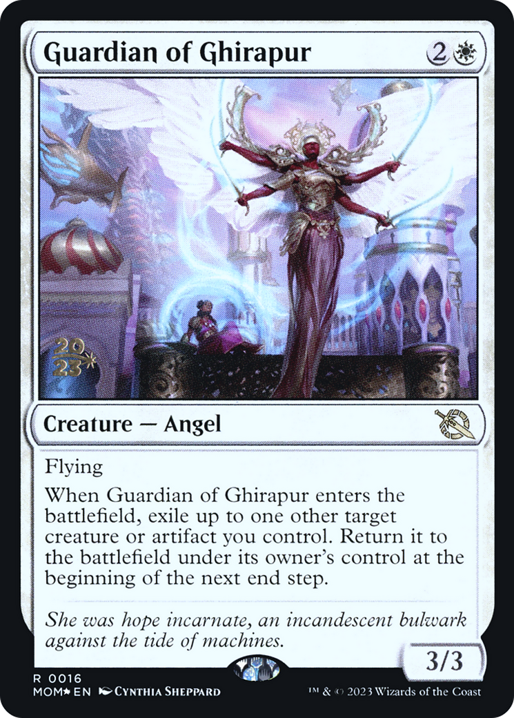 Guardian of Ghirapur (016) Foil - March of the Machine Promos