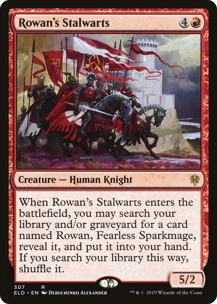 Rowan's Stalwarts (307) - Throne of Eldraine