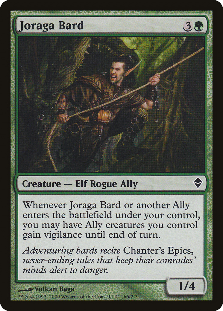Joraga Bard (166) - Zendikar