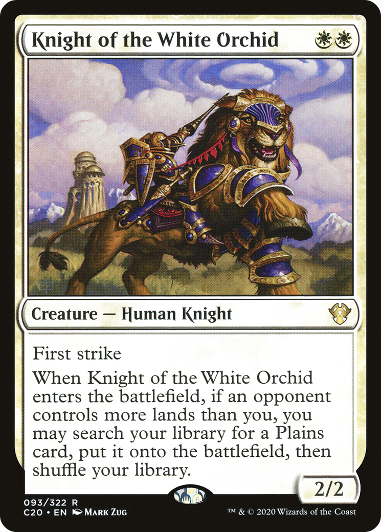 Knight of the White Orchid (093) - Commander 2020