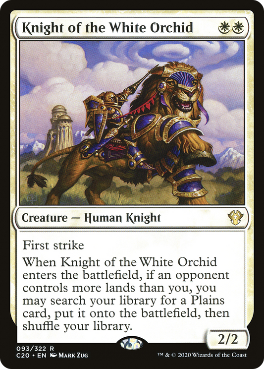 Knight of the White Orchid (093) - Commander 2020