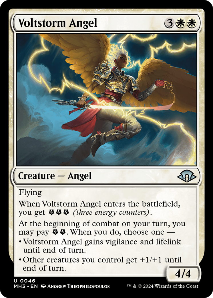 Voltstorm Angel (046) Foil - Modern Horizons 3