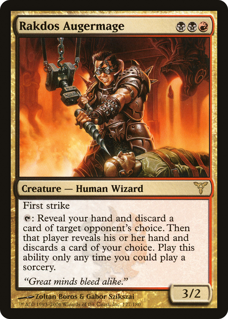 Rakdos Augermage (127) - Dissension