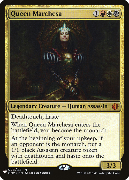 Queen Marchesa (CN2-78) - The List