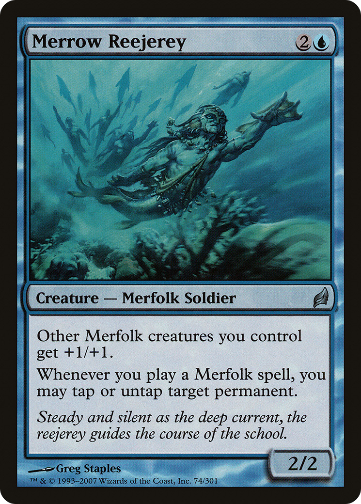 Merrow Reejerey (074) Foil - Lorwyn