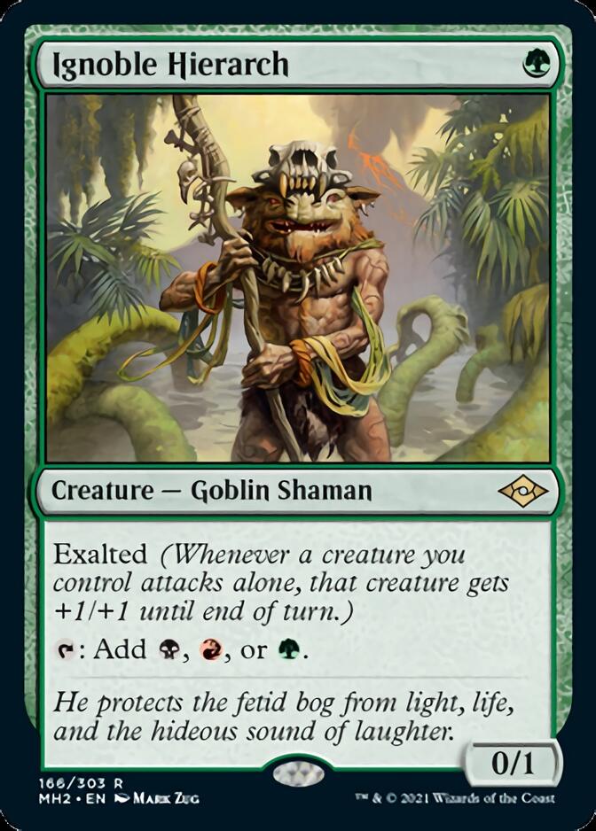 Ignoble Hierarch [Modern Horizons 2] | Silver Goblin