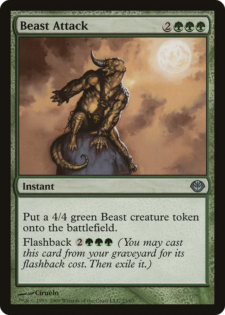 Beast Attack (023) - Duel Decks: Garruk vs. Liliana