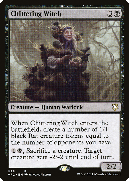 Chittering Witch (095) - Forgotten Realms Commander