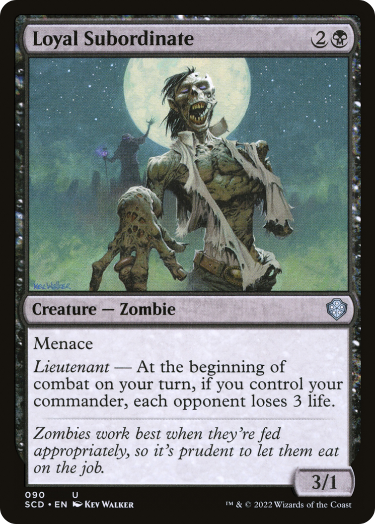 Loyal Subordinate [Starter Commander Decks] | Silver Goblin