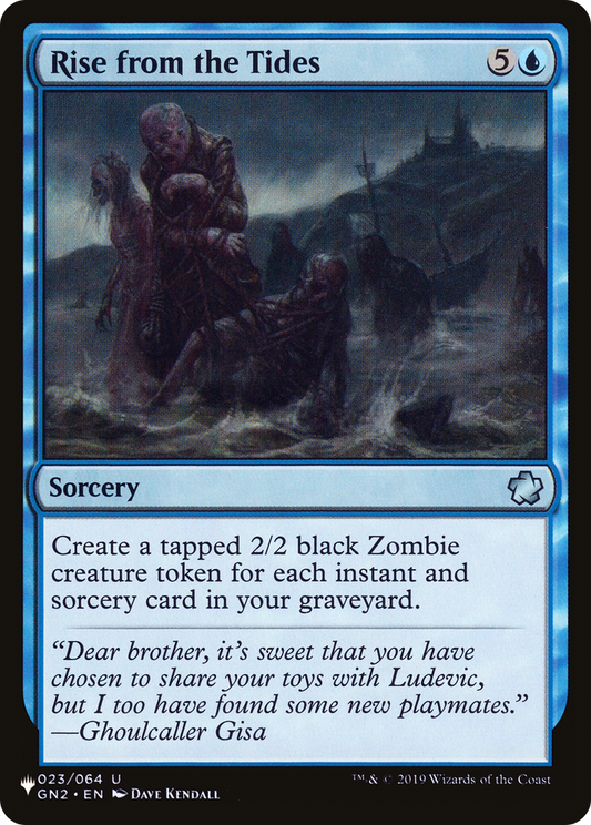 Rise from the Tides (GN2-23) - The List