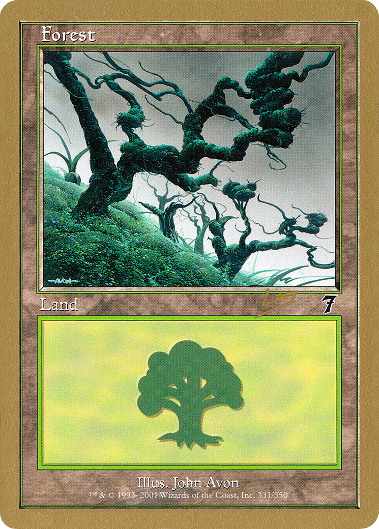 Forest (Retro) (rl331) - World Championship Decks 2002